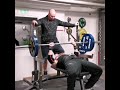 Dead bench press with close grip 150kg almost 12 reps