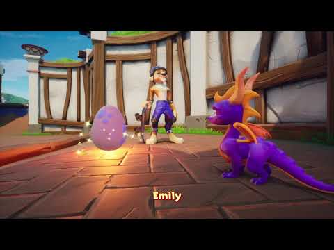 Spyro Reignited Trilogy walkthrough-pt 37-sunny villa and cloud spires