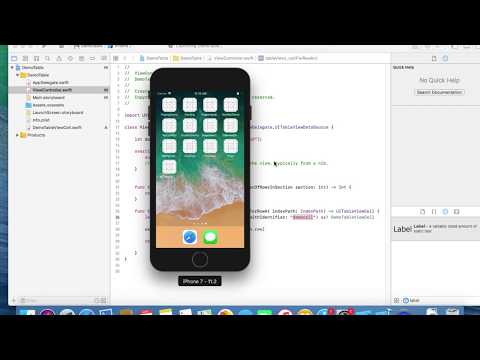 UITableView with Custom Cell Swift 4.1 + Xcode 9.0