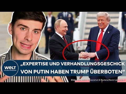 PSYCHOLOGIE DER DEALMAKER: Experte analysiert! Das verrät die Körpersprache von Trump und Putin