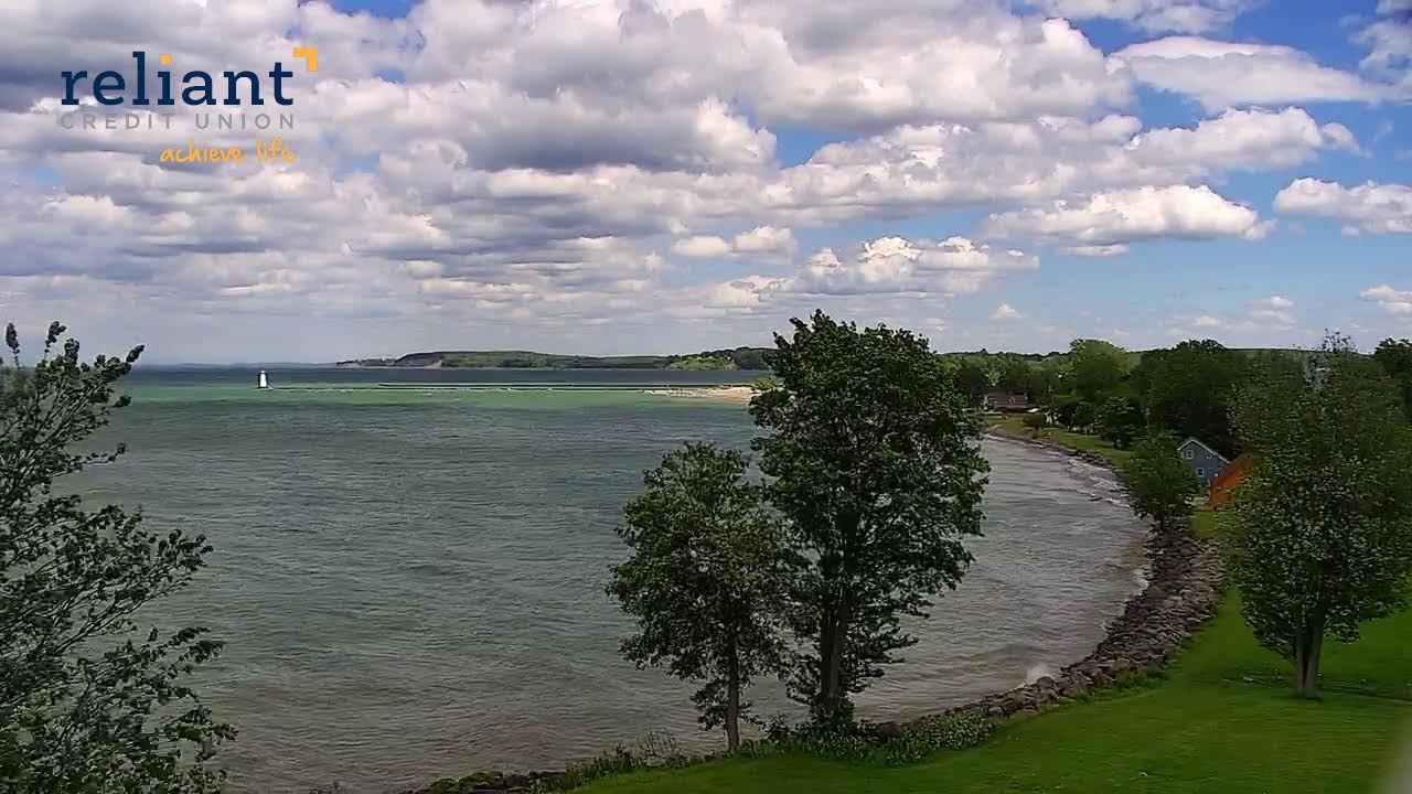 Live webcam view of Sodus Point Lighthouse & Bay