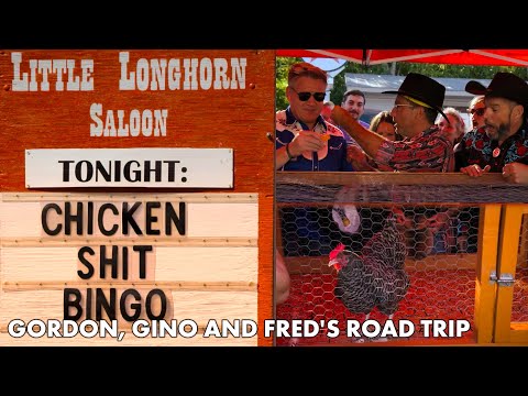 Gino D'Acampo Wins 'Chicken Sh*t Bingo' | Gordon, Gino and Fred's Road Trip