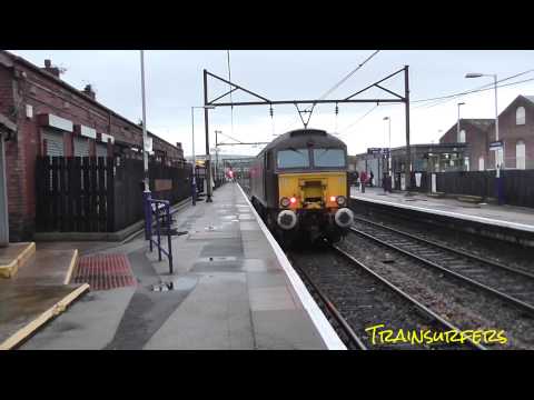 WCRC Class 57 No. 57314 on 0Z50 Carnforth ST - Guide Bridge Sgds @ Guide Bridge on 03.12.15 - HD