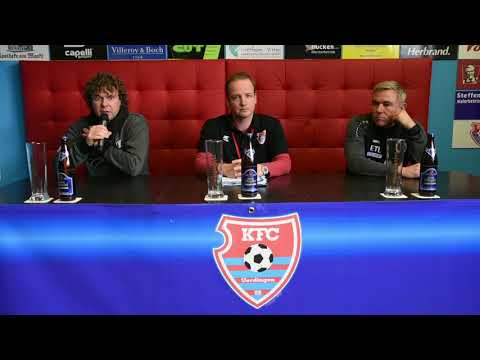Uerdingerblock KFC Uerdingen - Viktoria Köln Pressekonferenz