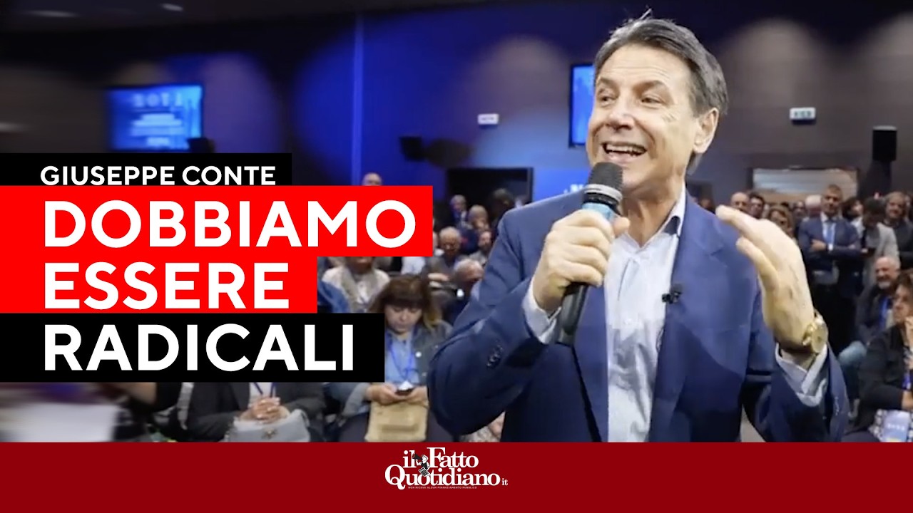 Sanità a scuola le priorità per il programma M5S. Conte: “Dobbiamo essere radicali”