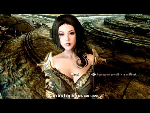 From now on, you will serve me Miraak.