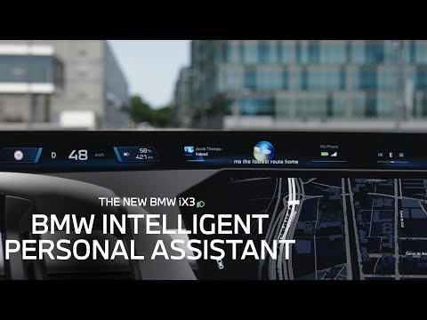 BMW Intelligent Personal Assistant | The New BMW iX3.