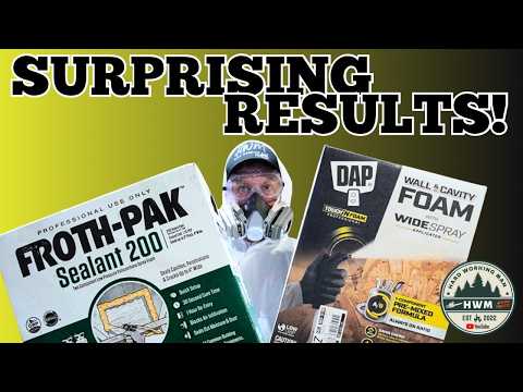 DIY Spray Foam Kits What's Best? Froth Pak 200 vs DAP Wall & Cavity Kit!
