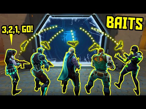 What a 200 IQ Valorant Bait Looks Like...