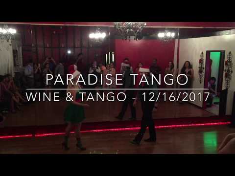 Wine & Tango - 12/16/2017 - Paradise Tango's Monthly Milonga