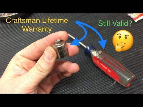 Does Craftsman still Honor their Lifetime Warranty? Getting replacement craftsman tools at Lowe’s