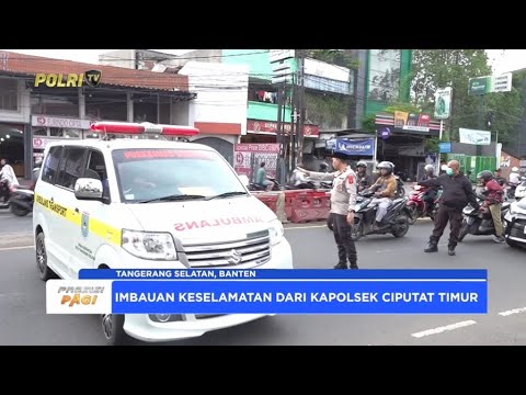 POLSEK CIPUTAT TIMUR BANTU MASYARAKAT YANG ALAMI LAKALANTAS