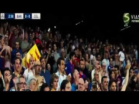 Barca vs celtic-messi gol
