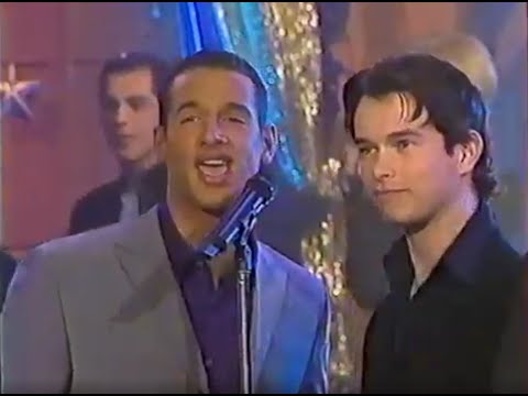 Boy Bands ALLIAGE & BOYZONE (Duet) - "TE GARDER PRÈS DE MOI" - French TV show "Video GAG" (1997)