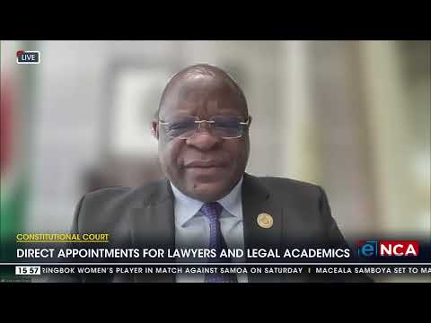 Constitutional Court Direct appointments for lawyers and legal academics