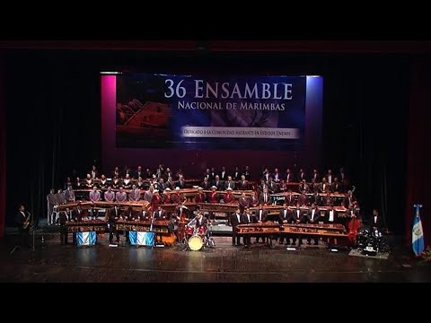 Ensamble de MARIMBAS CHAPINAS  dedicado a MIGRANTES de Guatemala