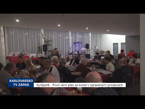 Kynšperk: První Jarní ples se konal v opravených prostorách (TV Západ)