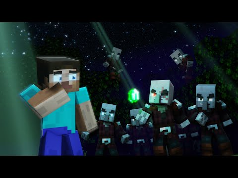 Steve Makes A MISTAKE?!? - Villager VS Pillager: A History |PART 5| (Minecraft Animation)