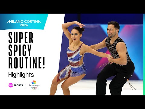 Lilah Fear and Lewis Gibson unleash EPIC routine to the Spice Girls 🥵 #MilanoCortina2026