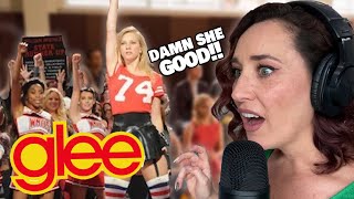 Vocal Coach Reacts GLEE - Run The World (Girls) | WOW! They were...