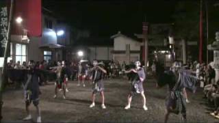 preview picture of video '2009金沢市東蚊爪町奴行列　町内の祭り（金沢市・奴振り）'