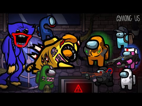 Among Us Zombie Ep 75 Berserk vs BOSS & Huggy Wuggy - Animation