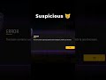 This Team Contains Suspicious Player S Under Investigation Unable To Join Freefire