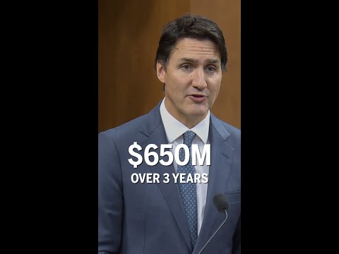 Justin Trudeau promises longer term aid to Ukraine