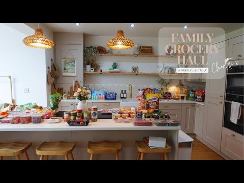 GROCERY HAUL & MEAL PLAN FOR A FAMILY OF FIVE | JULY 2025