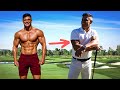 Bodybuilder Tries Golf For The FIRST Time