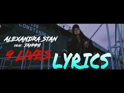 9 Lives Lyrics video||Alexandra Stan|Featuring|Jahmmi Youth!