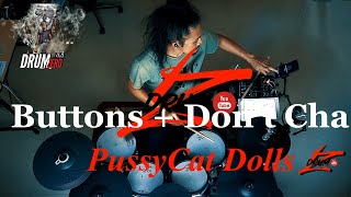 Download lagu PussyCat Dolls  Buttons   Don't Cha  (Electric Drum cover by Neung) mp3