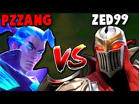 #1 Yasuo Korea vs #1 Zed Korea!!! What 15,000 Hours of Champion Mastery Looks Like
