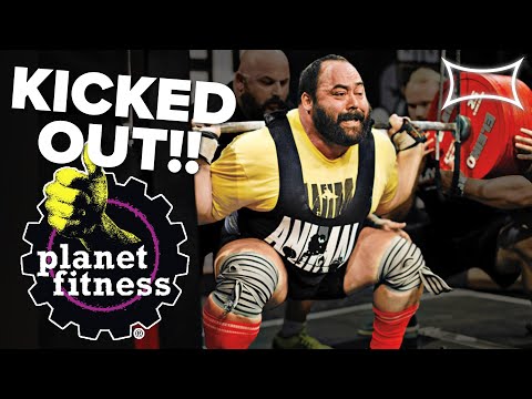 Legendary Russian Powerlifter KICKED OUT of Planet Fitness!
