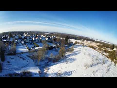 FPV Flug Nr. 125 Tott - Eislaufen auf dem Königsteich