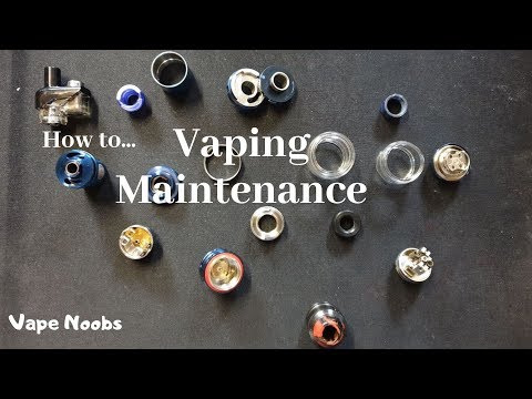 How to clean your RDA/RTA/TANK