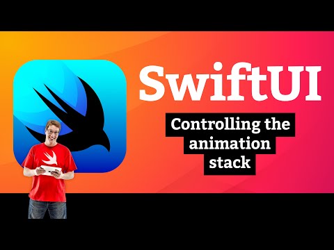 Controlling the animation stack – Animation SwiftUI Tutorial 5/8 thumbnail