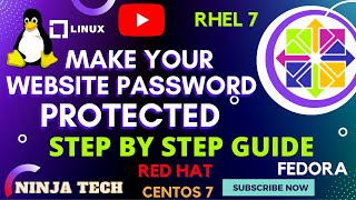 How to make your website password protected in Centos | Linux