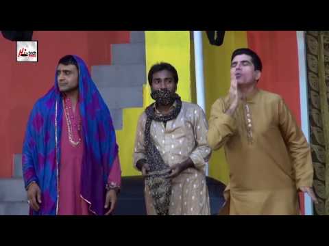 LAKH DEE LANAT NADEEM CHITTA ALI NAZ ABID CHARLEE - COMEDY STAGE DRAMA CLIP