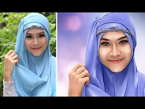 Neon Glow Effect Portrait Photoshop Tutorial