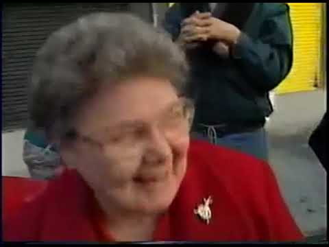 Crusaders 3 Portadown 3- Final game of 95/96, Ports title celebration & open top bus tour