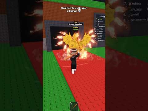 Steal Secret Dragon Canneloni Gold Limitid a Brainrot