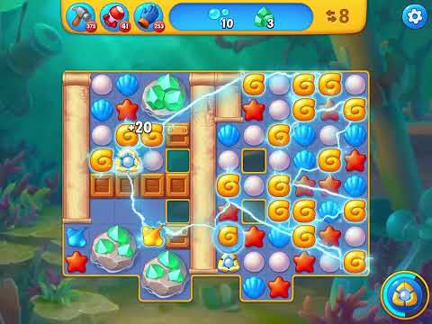 Fishdom level 6085 no boosters フィッシュダム ノーマル [Friend's]