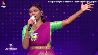 Download lagu என்ன #Thavaseeli .. எப்படி சொன்னாலும் பாடுறீங்க!! 😍🔥 | Super Singer Season 11 mp3