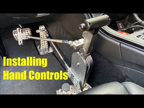 Installing Hand Controls for Driving - DIY - From Amazon