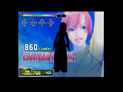 DDR Extreme 2 Workout Course 1 (frugalpan version) capture card 60 fps