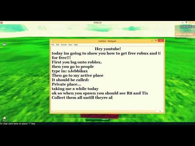 How To Get Free Robux And Tix No Download - robux and tix hack download