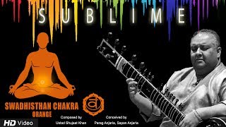 Orange - Swadhisthan Chakra by Ustad Shujaat Khan - Music for Awakening Sacral Chakra | Red Ribbon
