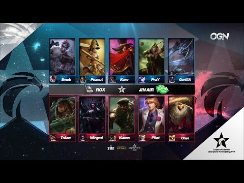 JAG vs ROX Game 2 Highlights - JIN AIR GREENWINGS vs ROX TIGERS - LCK Week 6 - SPRING 2016