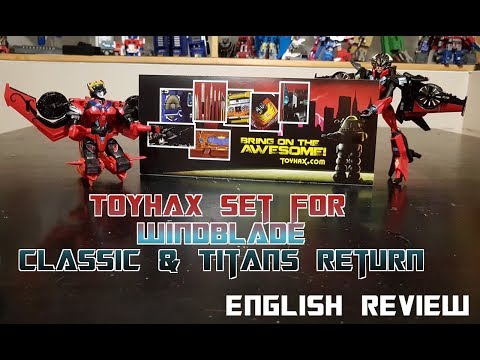Toyhax set for Windblade - Classic and Titans Return